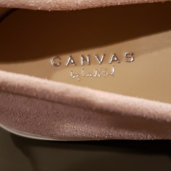 Land's End NEW Perf Suede Leather Floral Stud Sneakers Comfort Shoe Flats - Picture 5 of 8